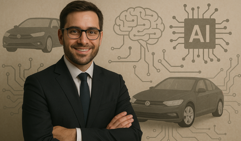 Teciomar Abila mostra como a inteligência artificial está transformando o futuro do setor automotivo.